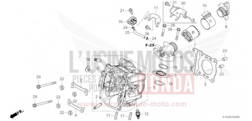 CYLINDER HEAD FSH125M de 2021